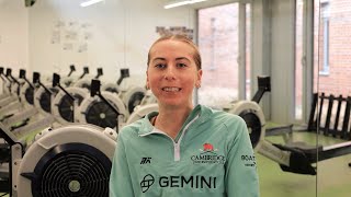 Girton MPhil Student Hannah Murphy  CUBC Training Squad and The Gemini Boat Race 2024 [upl. by Eanad]