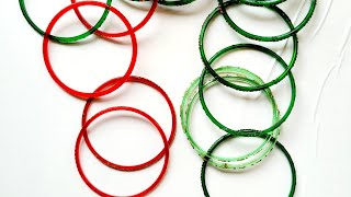 DIY 3 Best Navratri Bangles to Wear This Season [upl. by Jill63]