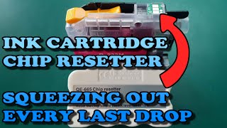 Printer ink cartridge chip resetter  getting the most out of every cartridge [upl. by Rotceh]