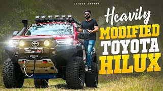 We got the HEAVILY MODIFIED Toyota HILUX to experience  Toyota HILUX Extreme Explorer Concept [upl. by Bonina77]