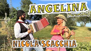 Angelina tarantella Nicola SCACCHIA e il suo organetto di F Coladarci e D Di Giovanni [upl. by Pantia]