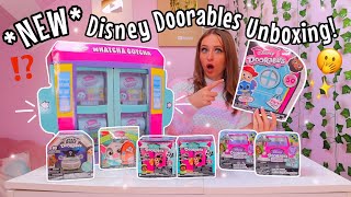 UNBOXING ALL NEW DISNEY DOORABLES🥳✨PUFFABLES PIXEL WHATCHA GOTCHA MOVIE MOMENTS amp MORE🫢⁉️ [upl. by Aleciram]