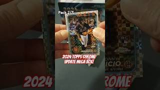 2024 Topps Chrome Update Mega Box Pack 27 BaseballCards Shorts [upl. by Leesa81]