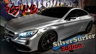 S65 AMG Coupe V12  Silver Surfer Edition PLATIN [upl. by Ennairb]