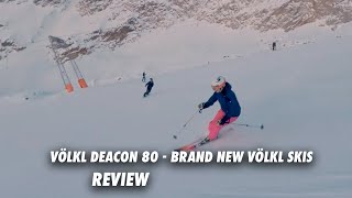 Völkl Deacon 80  Brand new Völkl skis review  SkatePro [upl. by Broddie]