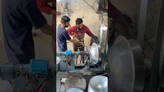 How to make stainless steel large bowl utensils shorts reels [upl. by Najar]