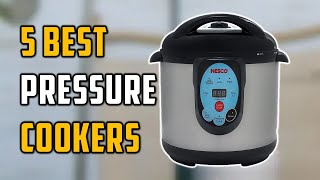 ✅Top 5 Best Pressure Cookers in 2024  Best Pressure Cookers [upl. by Sulecram]