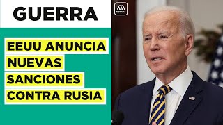 EEUU anuncia nuevas sanciones contra Rusia [upl. by Eiramait]