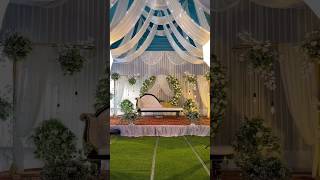 wedding decoration ideas at home trending wedding [upl. by Nipha]