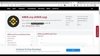 SCAM TOKEN ARKR org ARKR org Token Been Tracked BscScan [upl. by Elleryt]