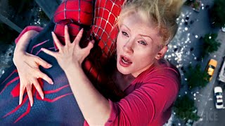 HomemAranha salva Gwen Stacy  Cena do guindaste  HomemAranha 3  Clipe 🔥 4K [upl. by Annaerb]