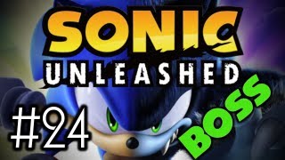 Sonic Unleashed  Ep 24  BOSS BATTLE 3  Egg Devil Ray  Sonic Xbox 360 [upl. by Fenella]