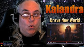 Kalandra Reaction  Brave New World  First Time Hearing  Requested [upl. by Maxim455]