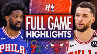 Philadelphia 76ers vs Chicago Bulls  Full Game Highlights  December 8 202425 NBA Season [upl. by Adnac]