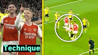 ZINCHENKO INSANE Goal vs Burnley 🔥 Trossard amp Saliba Goals For Arsenal [upl. by Shriner]