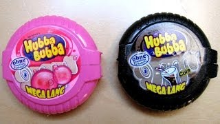 Hubba Bubba Bubble Tape  Mega Long Fancy Fruit amp Cola [upl. by Alta]