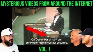 Mysterious Videos From Around The Internet Vol1 REACTION  OFFICE BLOKES REACT [upl. by Tatiania]