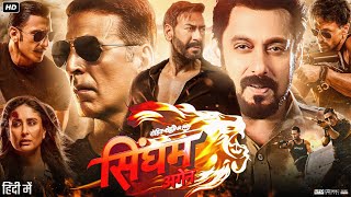 Singham Again Full Movie In Hindi  Ajay Devgn  Akshay Kumar  Ranveer  Kareena  Review amp Fact [upl. by Anom]