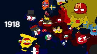 History of Europe 19001941 in Countryballs READ DESCRIPTION [upl. by Ion]