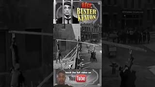 Buster Keaton Ladder Stunt 😄😳charliechaplin shorts funny charliechaplin movie [upl. by Bergwall]