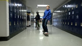 Skateboarding Inside School  How One Middle Schools Skate Club Takes over the Halls [upl. by Lenard]