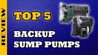 ✅ Best Battery Backup Sump Pump 2019 Review ★★★★ [upl. by Herzberg]