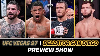 UFC Vegas 97 Burns vs Brady LIVE Preview Show  Bellator San Diego  MMA Fighting [upl. by Philine]