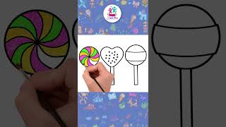 Aprenda a Desenhar Pirulitos drawingtutorial drawingvideos artefacil [upl. by Arreis]