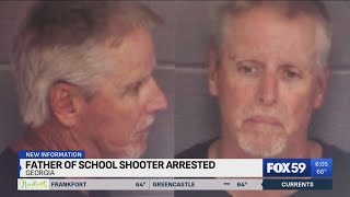 Father of Georgia school shooter arrested in connection to the tragic attack what we know about the [upl. by Belier]