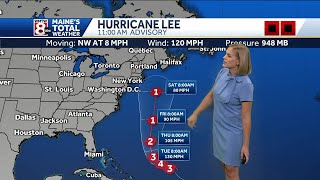 Hurricane Lee heading this way [upl. by Jain292]