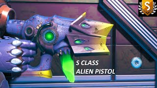 No Mans Sky  Blue S Class Alien Pistol Multitool [upl. by Landes]