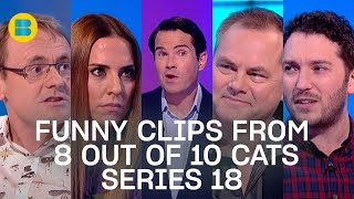 Funny Clips From Series 18  Best of 8 Out of 10 Cats  8 Out of 10 Cats  Banijay Comedy [upl. by Anaibib]