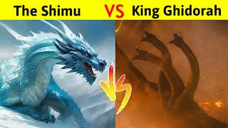 King Ghidorah Vs The Shimu  क्या अकेला Shimu फिर से मिटा पायेगा Monster Zero को [upl. by Hanover591]