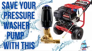 External UNLOADER VALVE Bypass Water Back to Tank for Small Pressure Washing Business Tips [upl. by Adamsun765]