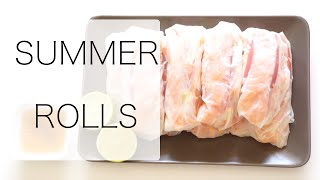 RICETTINE ESTIVE 2  Summer rolls [upl. by Glendon171]