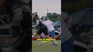 This is one of the FIRST D1 college lacrosse commits lcrosse viral [upl. by Olihs]