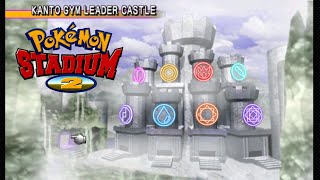 Kanto Gym Leader Castle amp RED  Pokemon Stadium 2 [upl. by Dimitry319]