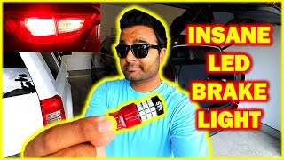 BRIGHT Red LED Strobe Brake Lights Color is Awesome [upl. by Larimer]