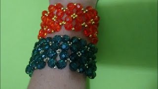 PULSEIRA DE MISSANGUINHAS E CRISTAIS DIY COM CIDA REIS renda baiana [upl. by Oirasec]