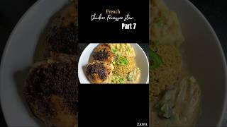 Part 7 of making French chicken Fricassee recipe frenchchic frenchcheese frenchchef fricasse [upl. by Aowda929]