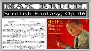 Bruch Scottish Fantasy in E flat Major Op 46 Sheet Music [upl. by Drof169]