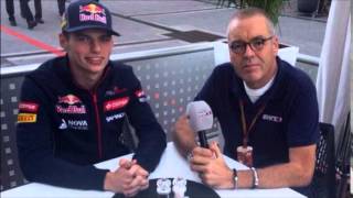 Olav Mol en Max Verstappen F1 GP Japan 2015 donderdag [upl. by Lamaj]