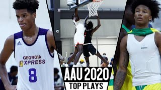 TOP PLAYS of Summer AAU 2020  Ft Shaqir ONeal Mikey WIlliams JD Davidson  MORE [upl. by Anileda]