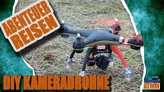 Kamera Drohne für unter 100 € selber bauen  Syma X8 H mit Gimbal  Pajero V60 Abenteurmobil ATMM [upl. by Earb]