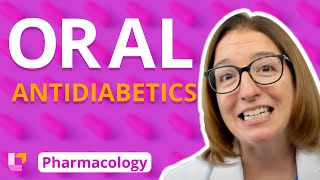 Oral Antidiabetic Medications  Pharmacology  Endocrine System  LevelUpRN [upl. by Anailil2]