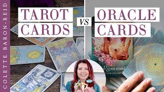 Tarot vs Oracle Cards [upl. by Einnol717]