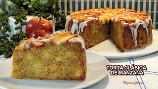 TORTA CLÁSICA DE MANZANA Extraordinariamente Deliciosa y Muy Fácil [upl. by Airun996]