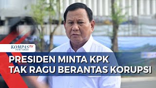 Menko Polkam Budi Gunawan Presiden Prabowo Minta KPK Jangan Ragu Berantas Korupsi [upl. by Yellat]