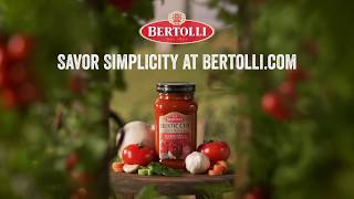 Savor the Simplicity of Bertolli Rustic Cut Sauces [upl. by Herbert]