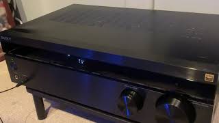 Sony STR  DH790 Receiver Guide  How to Auto Calibrate Speakers amp Sound  Navigating AMP Menu [upl. by Seibold]